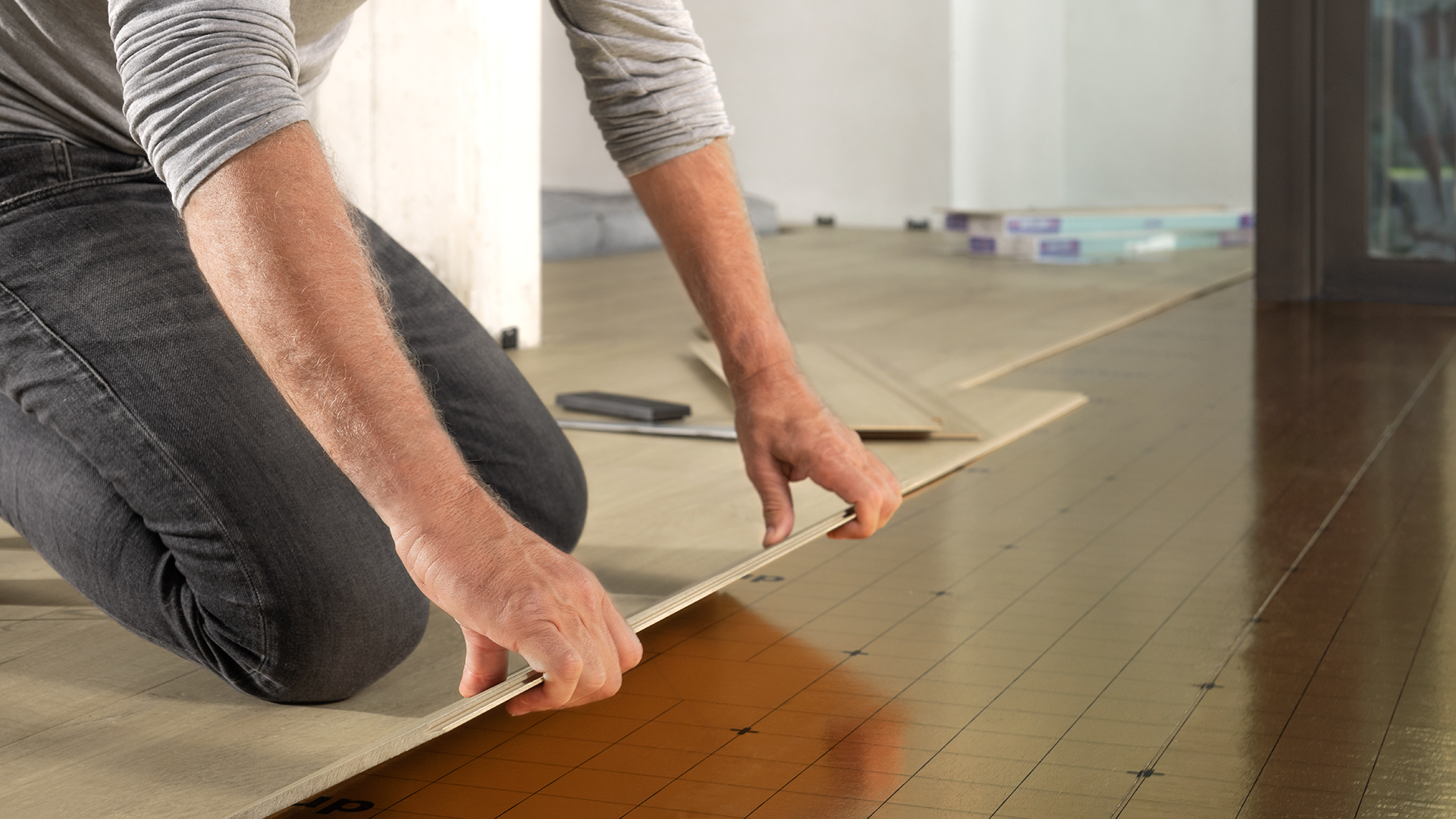 Installing your laminate floor